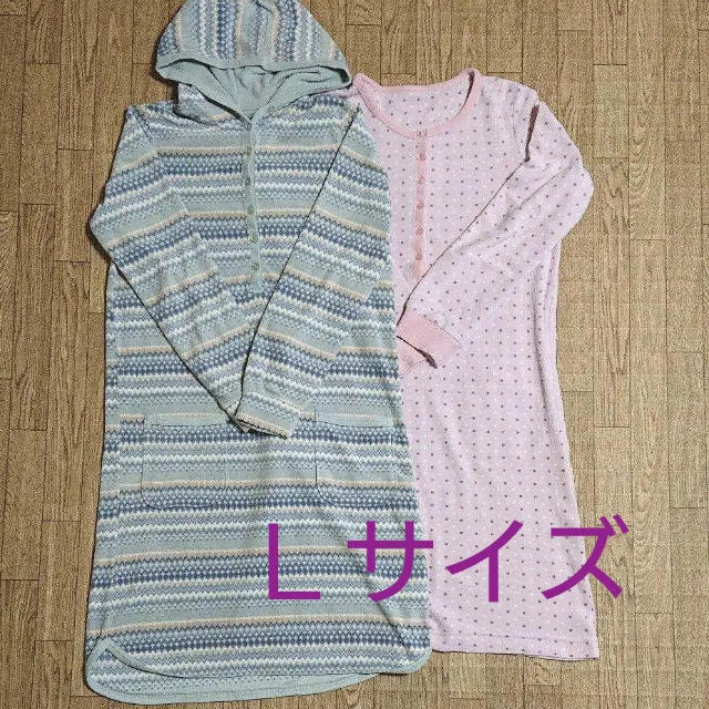 UNIQLO(ユニクロ)のUNIQLO ☆ ユニクロ フリース ワンピース 授乳　セット キッズ/ベビー/マタニティのマタニティ(マタニティワンピース)の商品写真