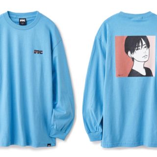 エフティーシー(FTC)のftc kyne キネ supreme ロンt 水色 Mサイズ(Tシャツ/カットソー(七分/長袖))