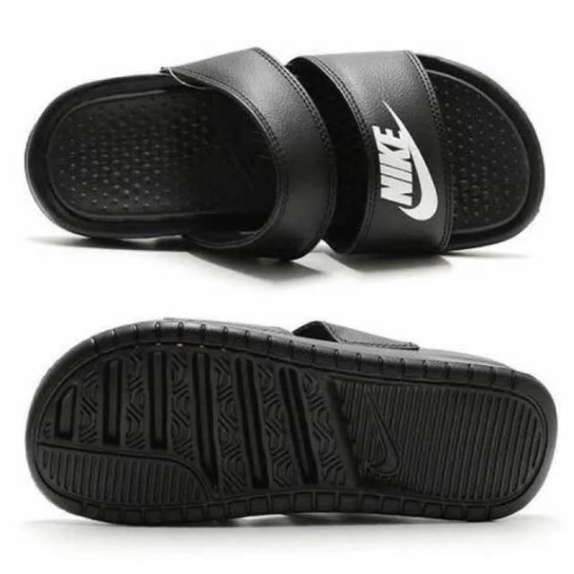 NIKE(ナイキ)のNIKE ベナッシ BENASSI duo サンダル デュオ 黒 新品未使用 レディースの靴/シューズ(サンダル)の商品写真
