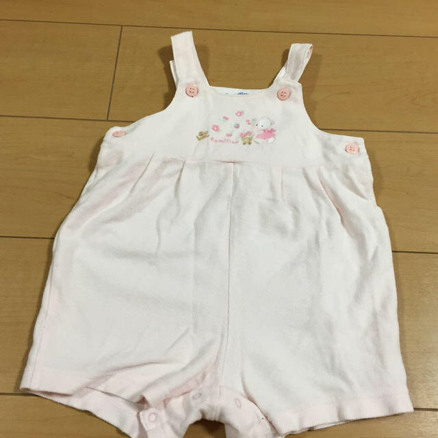 familiar(ファミリア)のfamiliarロンパース キッズ/ベビー/マタニティのキッズ服女の子用(90cm~)(その他)の商品写真