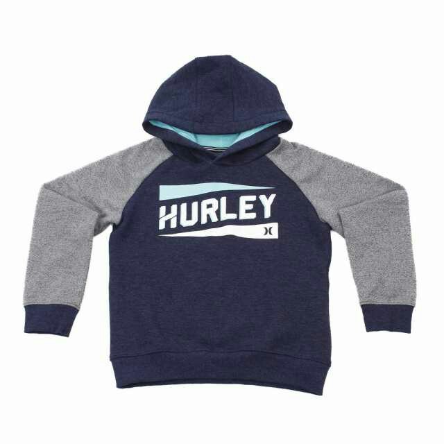 Hurley(ハーレー)の110cm新品Hurleyネイビーブルースエットパーカーハーレー キッズ/ベビー/マタニティのキッズ服男の子用(90cm~)(ジャケット/上着)の商品写真