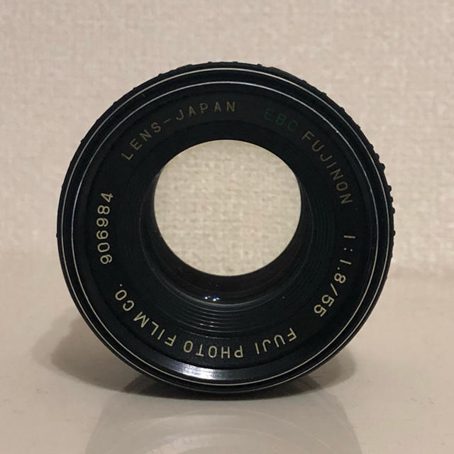 富士フイルム(フジフイルム)の【M42】EBC FUJINON 55mm F1.8 スマホ/家電/カメラのカメラ(レンズ(単焦点))の商品写真