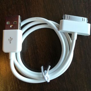 アイフォーン(iPhone)のApple iPhone4S 充電ケーブル(バッテリー/充電器)