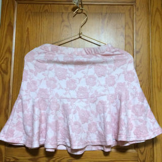 エムズエキサイト(EMSEXCITE)のemsexcite ピンクのバラのマーメイドスカート(ひざ丈スカート)