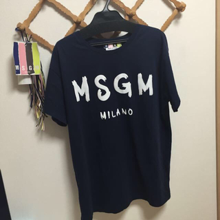 エムエスジイエム(MSGM)のmsgm☆ロゴTシャツ(Tシャツ(半袖/袖なし))