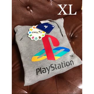 シマムラ(しまむら)のしまむら Play Station パーカー LL XL グレー 灰(パーカー)