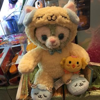 ぬいぐるみ 香港 ディズニー イースター うさぎ ジェラトーニ ひつじ