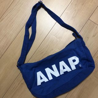 アナップ(ANAP)のANAP ショルダーバッグ ブルー(ショルダーバッグ)