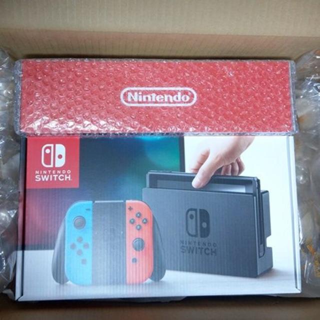 新品未開封 Nintendo Switch ネオンカラー x 3台セット 家庭用ゲーム機