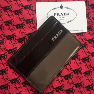 プラダ(PRADA)のプラダ★カードケース★PRADA(名刺入れ/定期入れ)