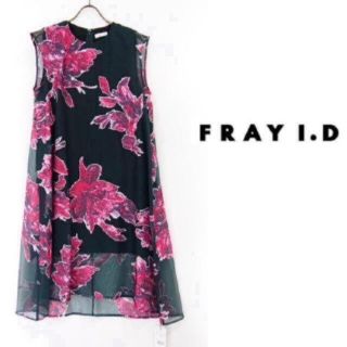 フレイアイディー(FRAY I.D)の【新品タグ付き】FRAY.ID☆オパールワンピース(ひざ丈ワンピース)