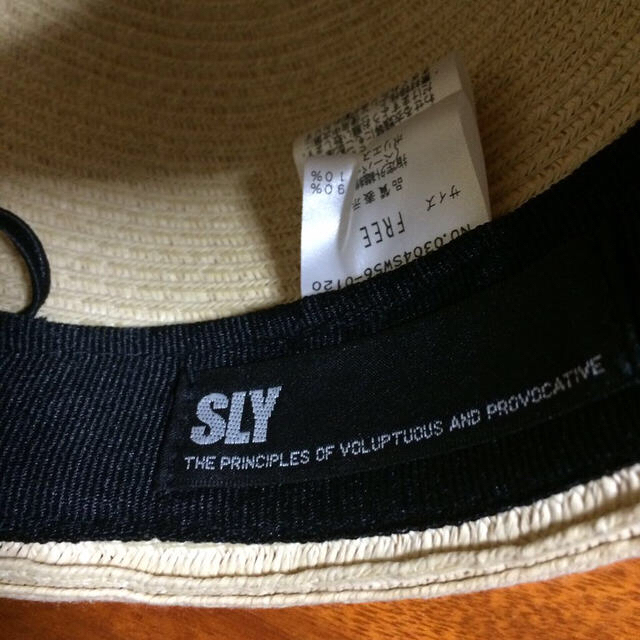 SLY(スライ)のsly ハット ボーラー  レディースの帽子(ハット)の商品写真