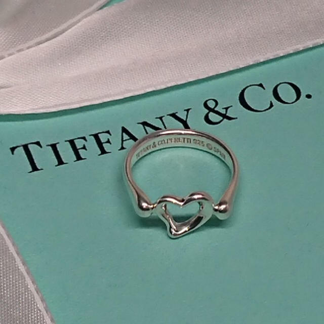 Tiffany & Co.(ティファニー)の最終値引き中！Tiffany オープンハート リング 10号★ レディースのアクセサリー(リング(指輪))の商品写真