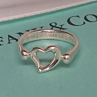 ティファニー(Tiffany & Co.)の最終値引き中！Tiffany オープンハート リング 10号★(リング(指輪))