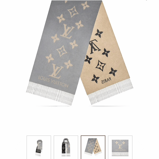 35%OFF】 LOUIS VUITTON - カシミヤ100% ルイヴィトン マフラーの通販