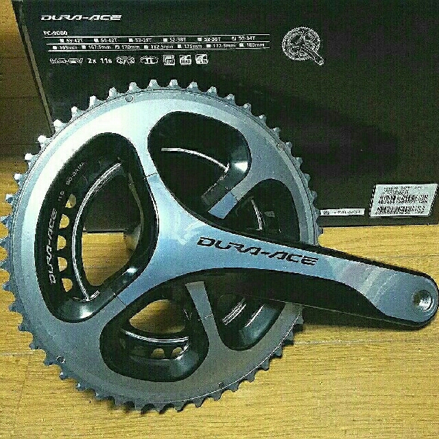 シマノ デュラエース FC9000 34-50 170mm - パーツ