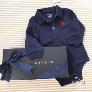 ラルフローレン(Ralph Lauren)のkaa☆kee様専用ラルフローレンロンパース 長袖 75センチ(ロンパース)