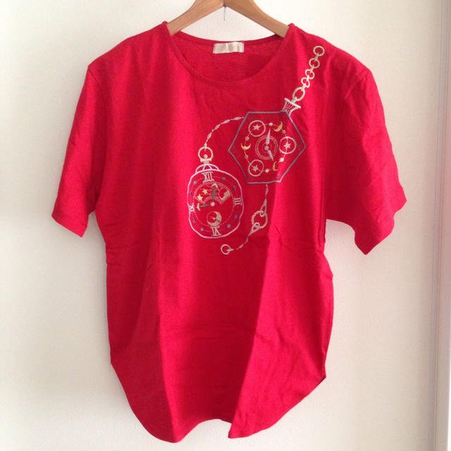 刺繍Tシャツ レディースのトップス(Tシャツ(半袖/袖なし))の商品写真