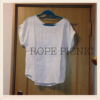 ロペピクニック(Rope' Picnic)のRope picnic リネントップス(シャツ/ブラウス(半袖/袖なし))