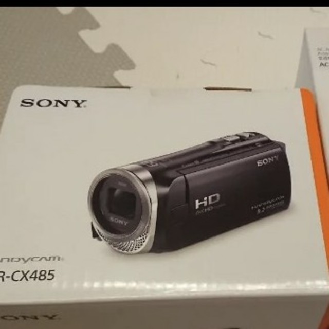 SONY HDR-CX485  + AC-L20 + microSD 32GB付カメラ