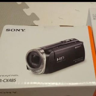 SONY HDR-CX485  + AC-L20 + microSD 32GB付(ビデオカメラ)