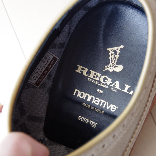 nonnative(ノンネイティブ)のnonnative×REGAL GORE-TEX 美品 メンズの靴/シューズ(ドレス/ビジネス)の商品写真