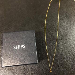 シップス(SHIPS)のSHIPS  星  ネックレス  ゴールド(ネックレス)