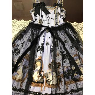 アンジェリックプリティー(Angelic Pretty)のプリンセスキャットJSK＋ベレー(ひざ丈ワンピース)