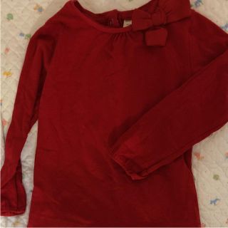 ザラキッズ(ZARA KIDS)の1回着用のみ！美品 ザラ ZARA カットソー サイズ95(Tシャツ/カットソー)