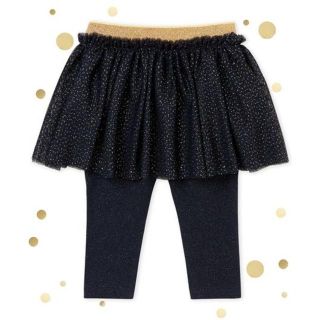 PETIT BATEAU - 新品未使用 プチバトー チュールスカート付きカルソン ...