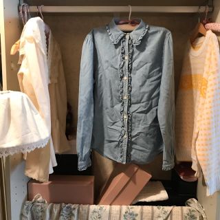 ラルフローレン(Ralph Lauren)の最終価格🐎Ralph Lauren denim blouse.(シャツ/ブラウス(長袖/七分))