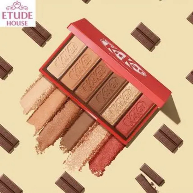 ETUDE HOUSE(エチュードハウス)のエチュードハウス×キットカット アイシャドウセット コスメ/美容のベースメイク/化粧品(アイシャドウ)の商品写真