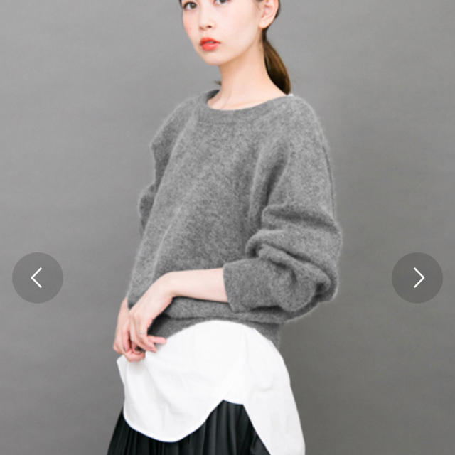 ZARA(ザラ)のKBF☆2wayアンゴラ風ニット レディースのトップス(ニット/セーター)の商品写真