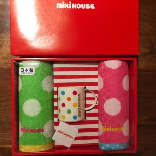 ミキハウス(mikihouse)の【専用】miki houseタオルマグセット(マグカップ)