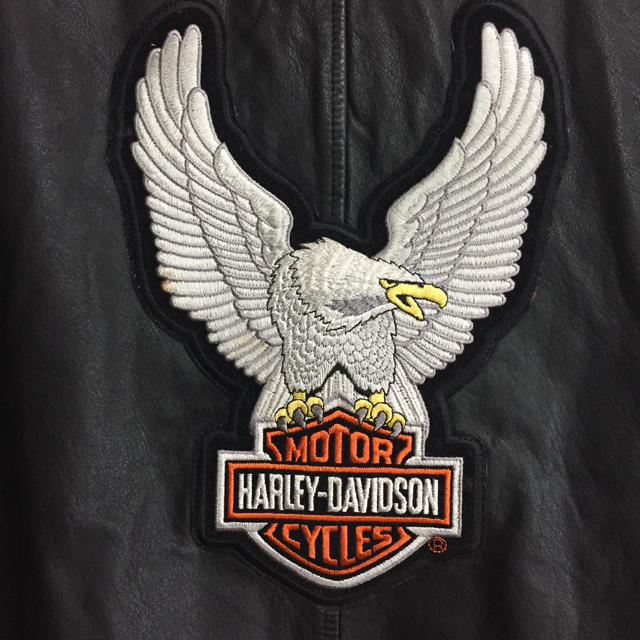 Harley Davidson(ハーレーダビッドソン)のハーレーダビィドソンのライダーズジャンパー メンズのジャケット/アウター(ライダースジャケット)の商品写真