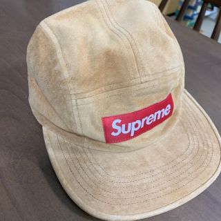 シュプリーム(Supreme)の【新品未使用】supreme suede camp cap(キャップ)