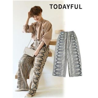 トゥデイフル(TODAYFUL)のTODAYFUL ★即完売 Satin Wide PT(その他)