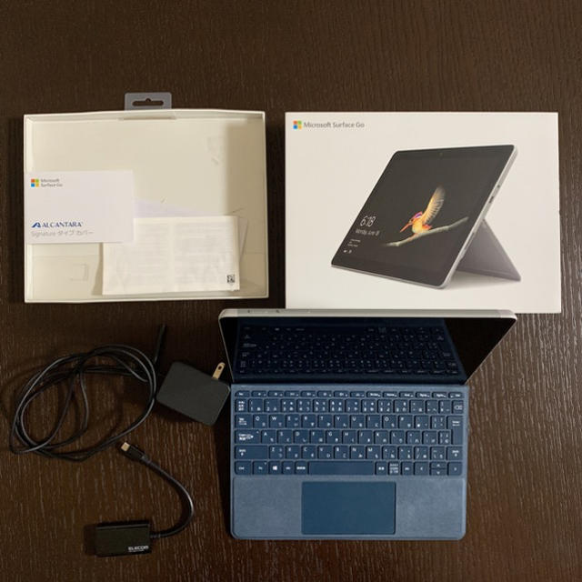 PC/タブレットSurface Go 64GB 純正アルカンターラキーボード付属