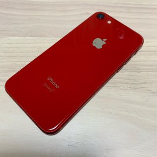 アイフォーン(iPhone)のiPhone8 64GB SIMロック解除済み(レッド)(スマートフォン本体)