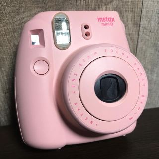 フジフイルム(富士フイルム)の富士フィルム / instax mini8 チェキ ピンク フィルム 残り7枚(フィルムカメラ)