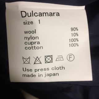 Dulcamara - フラノダブルショートCT(NAVY/CHARCOAL GRAY)の通販 by