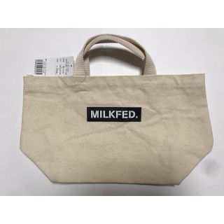 ミルクフェド(MILKFED.)のMILKFED.キャンバスミニトート＊新品(トートバッグ)