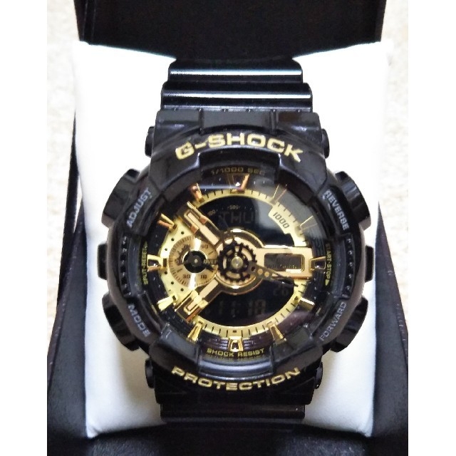 商談中 G-SHOCK  「GA-110GB」ゴールド①