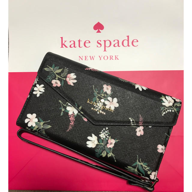 【新品】ケイトスペード Kate Spade  iPhone x 手帳型