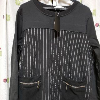 (新品)裏起毛チュニック値下げ(ミニワンピース)