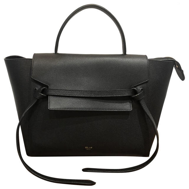 美品 Celine(セリーヌ) ミニ ベルトバッグ ブラック