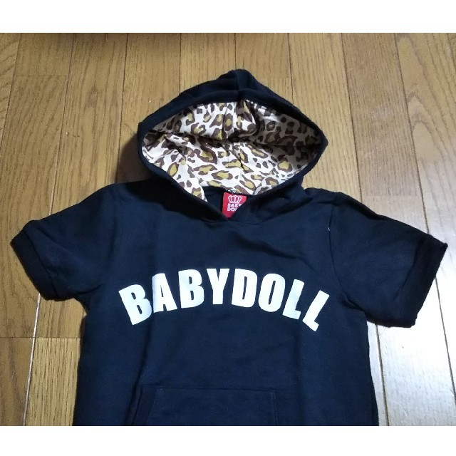 BABYDOLL(ベビードール)のパーカー 120cm ベビードール キッズ/ベビー/マタニティのキッズ服男の子用(90cm~)(Tシャツ/カットソー)の商品写真