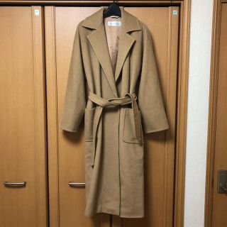 マックスマーラ(Max Mara)のマックスマーラ キャメル100% ガウンコート(ロングコート)