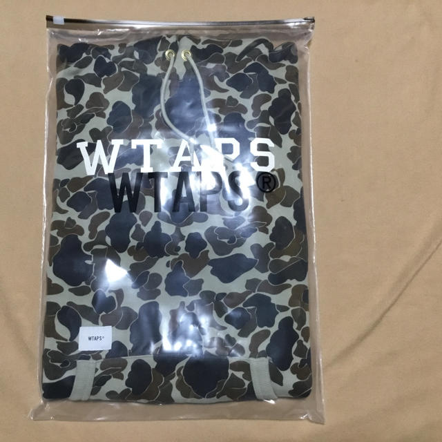 W)taps(ダブルタップス)のWTAPS 最新 ハンターカモ DESIGN HOODED COLLEGE S メンズのトップス(パーカー)の商品写真