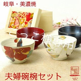 夫婦茶碗汁椀セット(食器)